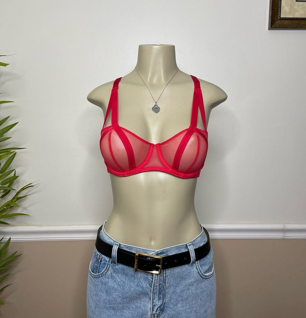 Victoria's Secret Very Sexy Mesh Balconette Bra